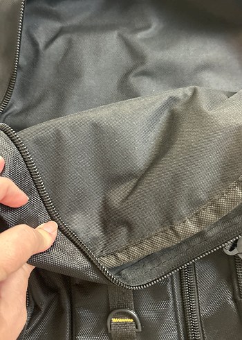 Siyah Erkek Sırt Çantası, Tokalı, Street Wear - Görsel 3