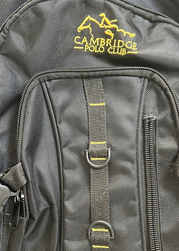 Siyah Erkek Sırt Çantası, Tokalı, Street Wear - Görsel 2