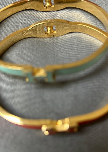 Renkli Tokalı Kadın Bileklikler - Görsel 3