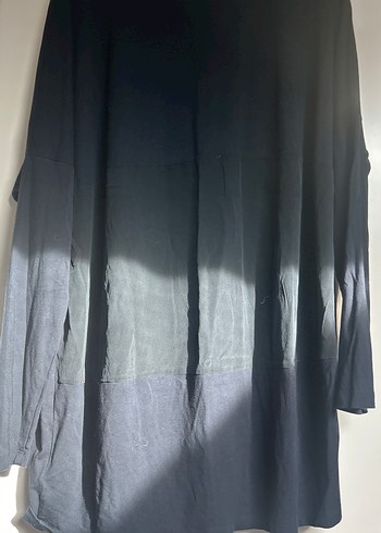 Lacivert  Uzun Kollu Klasik tunik - Görsel 3