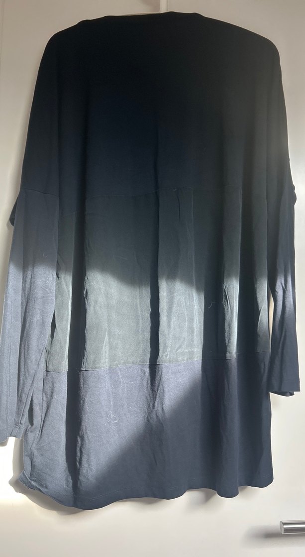 Lacivert  Uzun Kollu Klasik tunik - Görsel 3