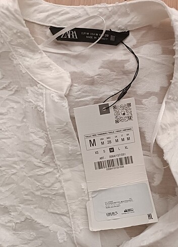m Beden Zara gömlek 