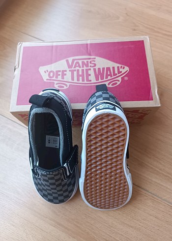 Vans Vans Erkek Çocuk Kareli Kaydırmalı Spor Ayakkabı