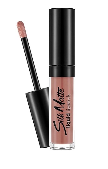  Beden kahverengi Renk Flormar- Silk Matte Liquid Lipstick 012