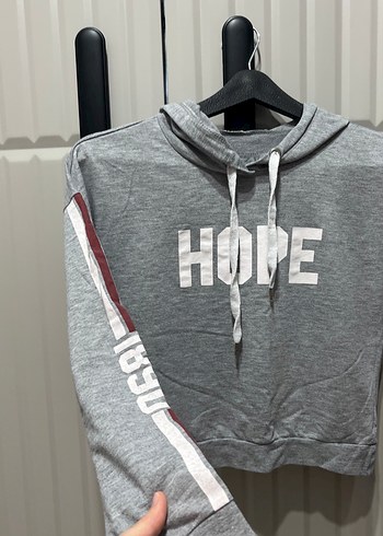 Kapüşonlu Kadın Sweatshirt - Görsel 2