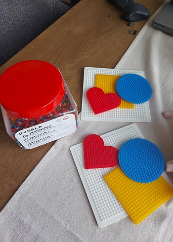 Beden Çok Renkli ikea boncuk