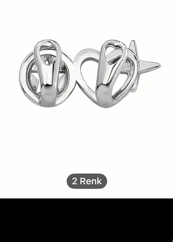 Beden gri Renk Silver grillz