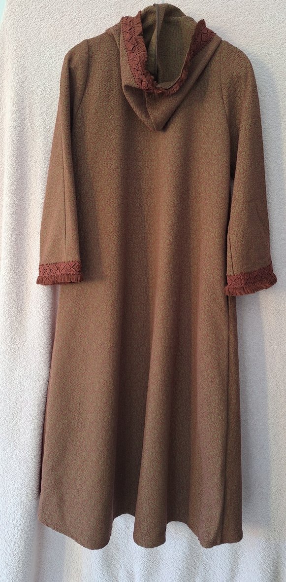 Kadın Uzun Fermuarlı Bohem Kaban - Görsel 4