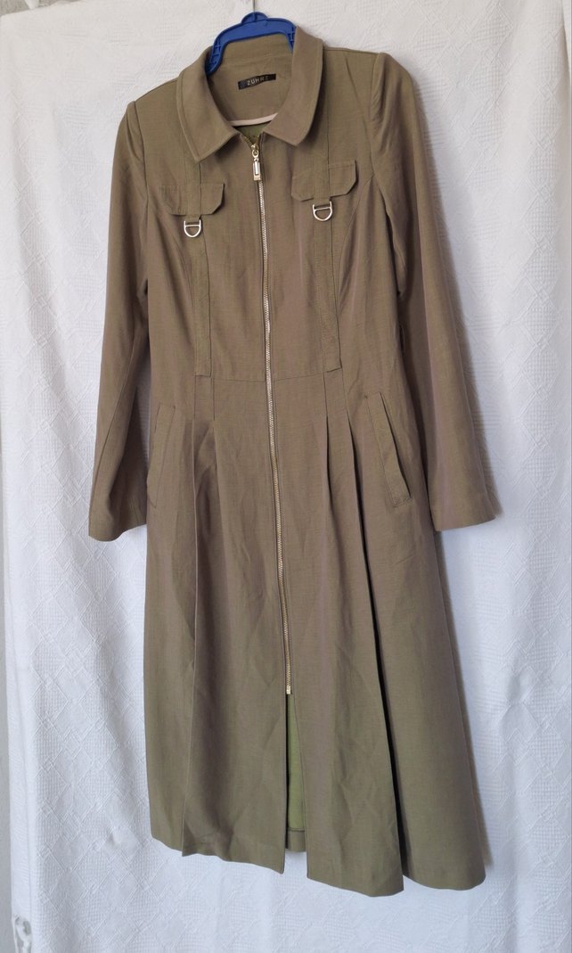 sıfır gibi Kemerli Uzun Kadın kap - Görsel 2