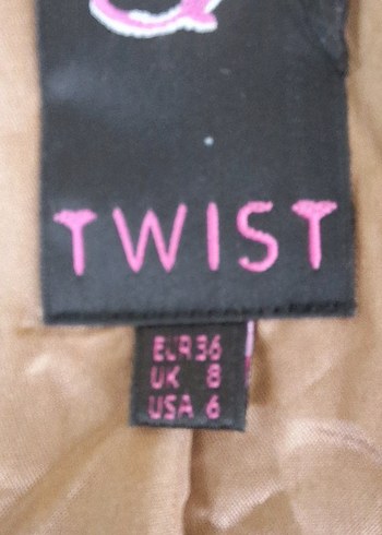 Kapüşonlu Taba Renk Kaban - Görsel 10