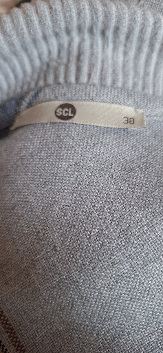 seçil Gri Nakışlı tunik - Görsel 4