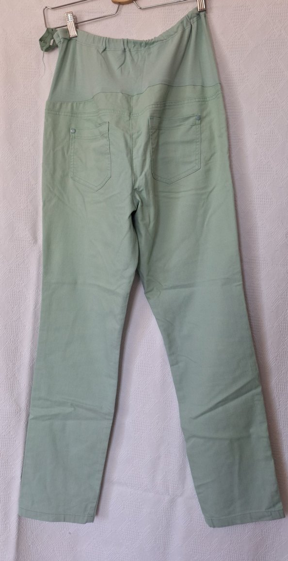 Yeşil Hamile Pamuklu Pantolon - Görsel 2