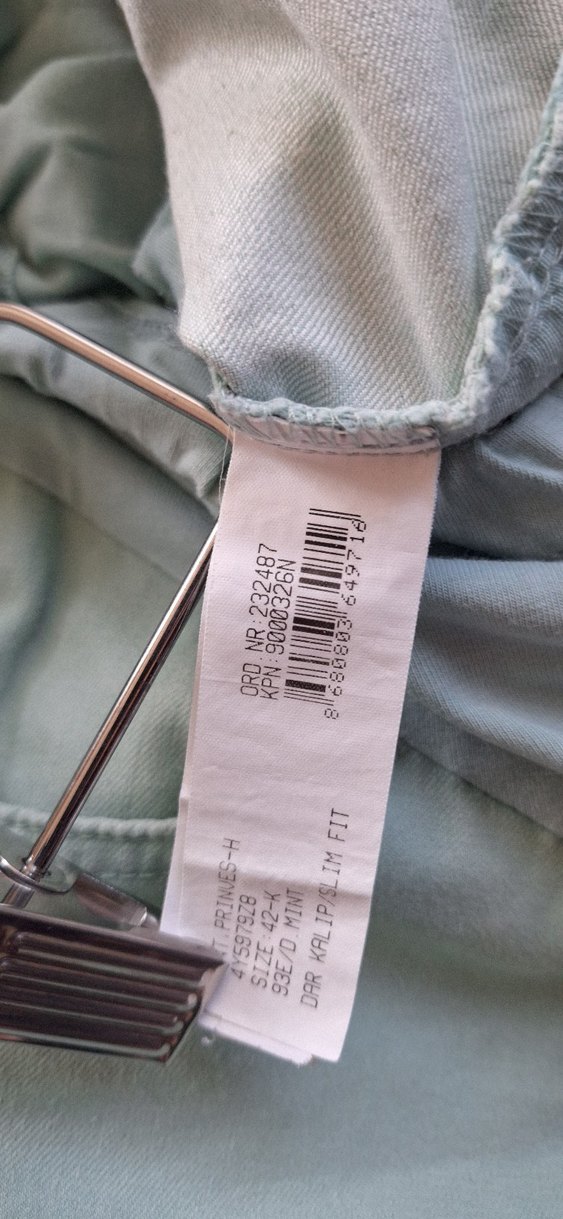 Yeşil Hamile Pamuklu Pantolon - Görsel 4