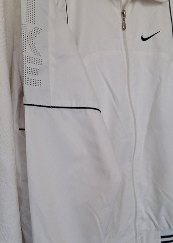 Nike Beyaz Fermuarlı eşofman takımı - Görsel 2