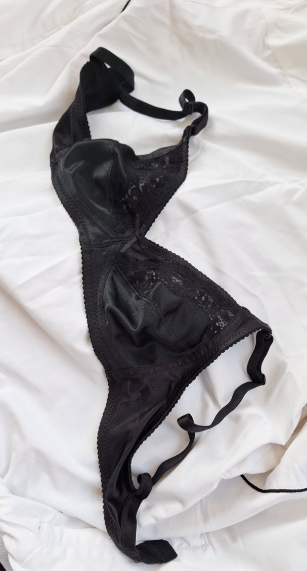 Siyah Gotik Vintage Sütyen - Görsel 2