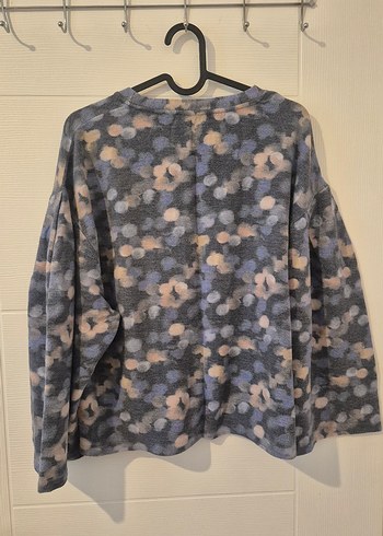 Mango L Beden İspanyol Kol Desenli Kadın Kazak - Görsel 2