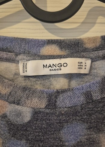Mango L Beden İspanyol Kol Desenli Kadın Kazak - Görsel 4