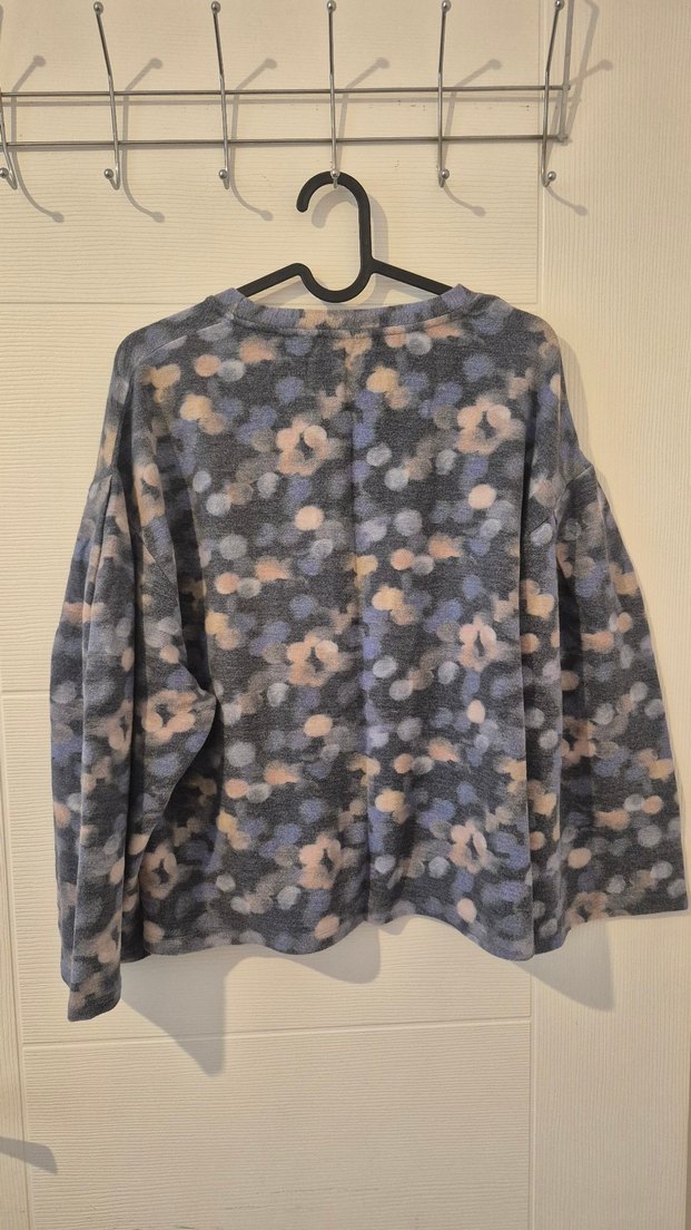 Mango L Beden İspanyol Kol Desenli Kadın Kazak - Görsel 2