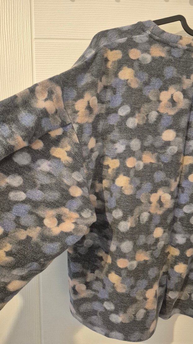 Mango L Beden İspanyol Kol Desenli Kadın Kazak - Görsel 3