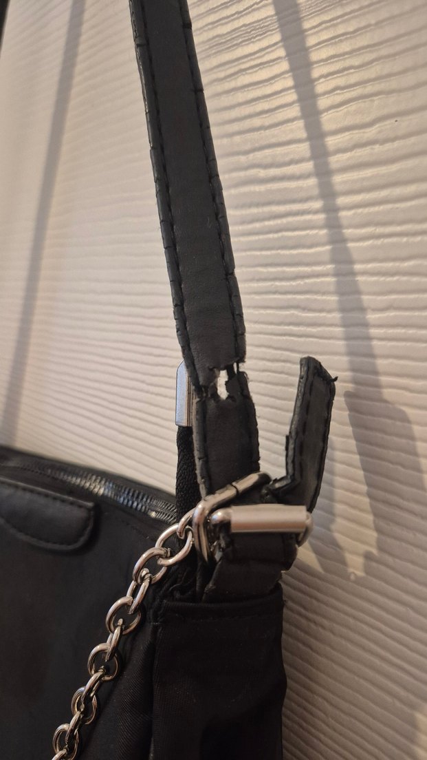 Addax Marka Zincir Detaylı Siyah Kadın Kol Çantası - Görsel 3