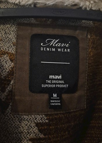 Mavi Marka M Beden Kadın Kürklü Mont - Görsel 4