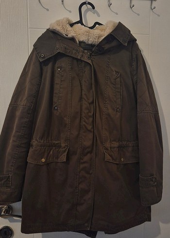 Mavi Marka M Beden Kadın Kürklü Mont - Görsel 2