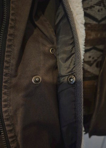 Mavi Marka M Beden Kadın Kürklü Mont - Görsel 7