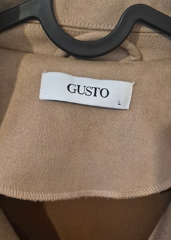 Gusto Marka L Beden Bej Kadın Ceket - Görsel 4