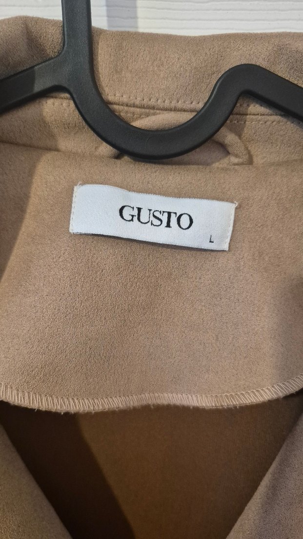 Gusto Marka L Beden Bej Kadın Ceket - Görsel 4