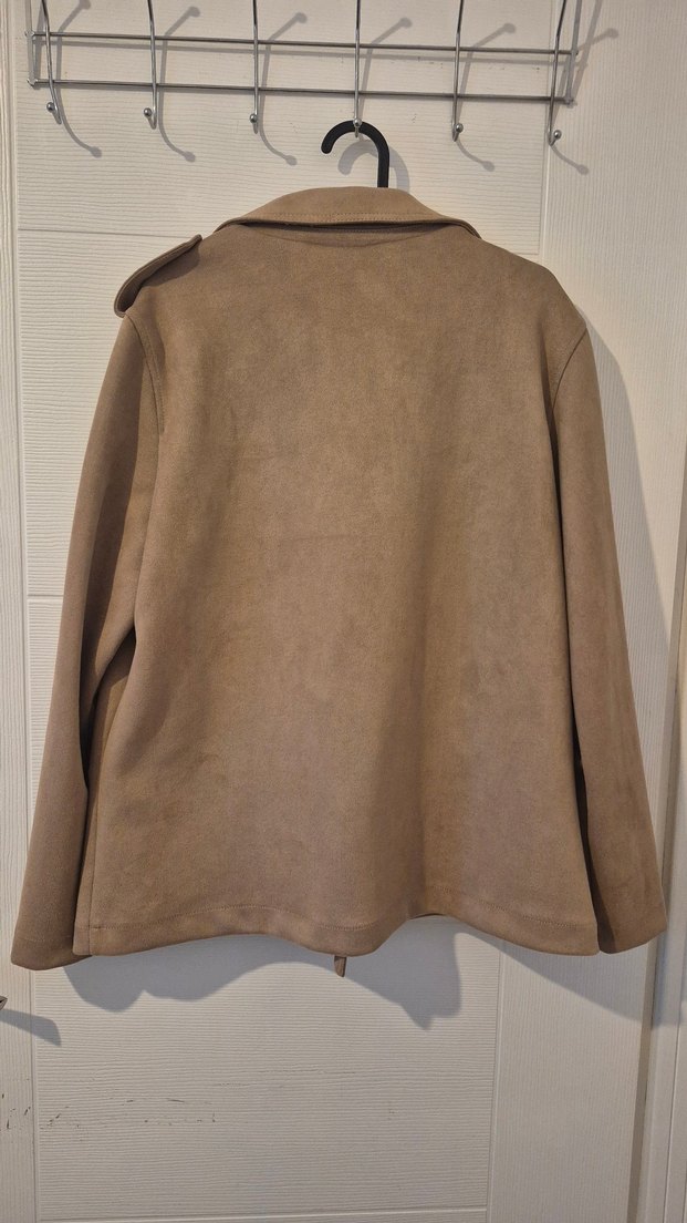 Gusto Marka L Beden Bej Kadın Ceket - Görsel 2