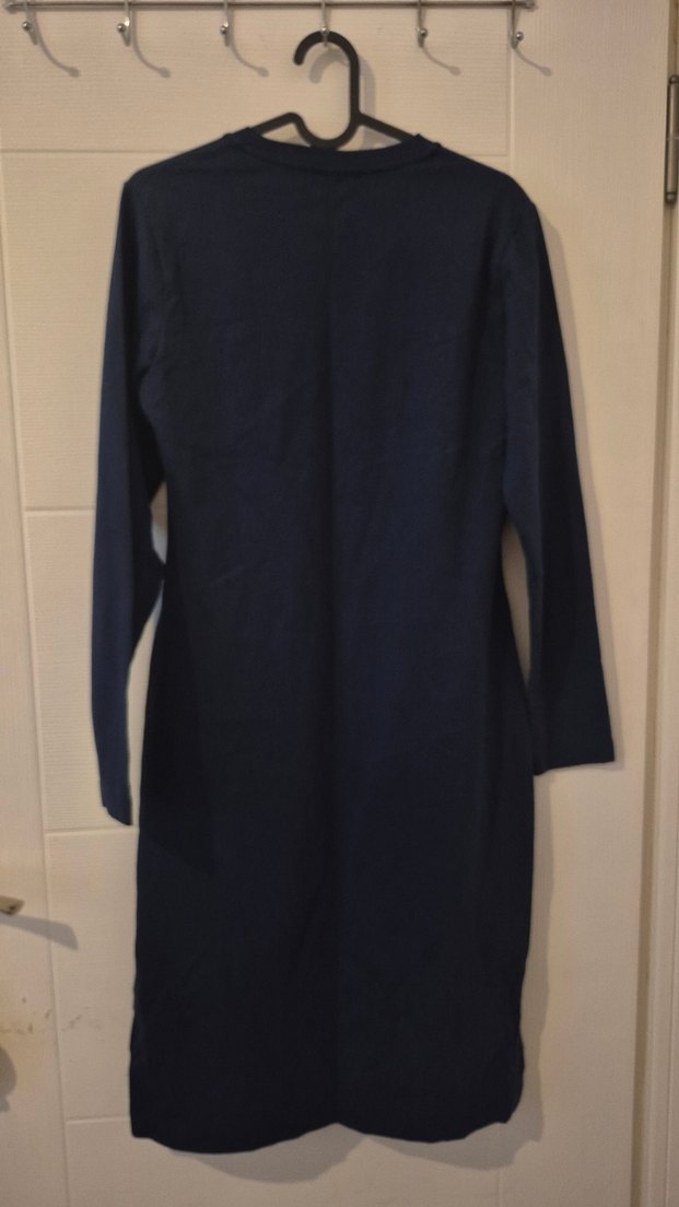 Reebok M Beden Kadın Lacivert Uzun Kollu Elbise - Görsel 2