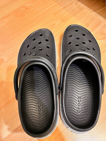 45 Beden siyah Renk Crocs Erkek Terlik