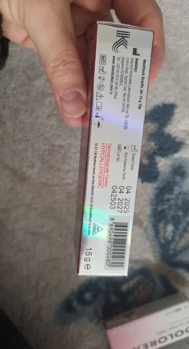 ScarEx Jel Hasta yara bakımı Onarıcı Silikon Dr önerisi krem - Görsel 2