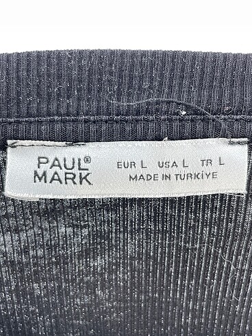 l Beden siyah Renk Paulmark Bluz %70 İndirimli.