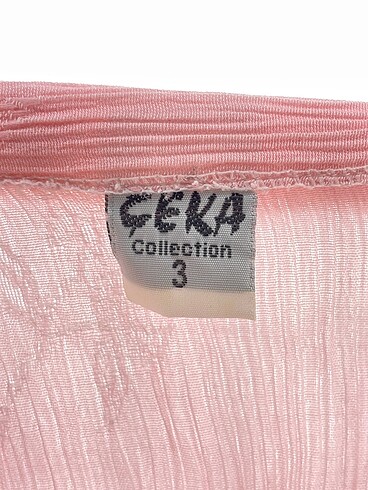 l Beden pembe Renk Vintage Love Bluz %70 İndirimli.