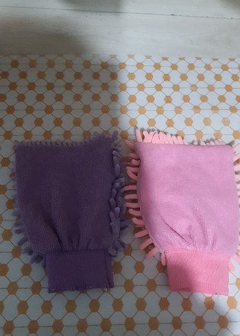 temizlik bezi eldiven şeklinde 2 adet - Görsel 2