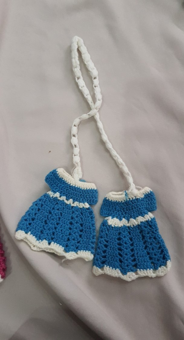 Renkli Nakışlı Örgü Eldiven 3 adet - Görsel 4