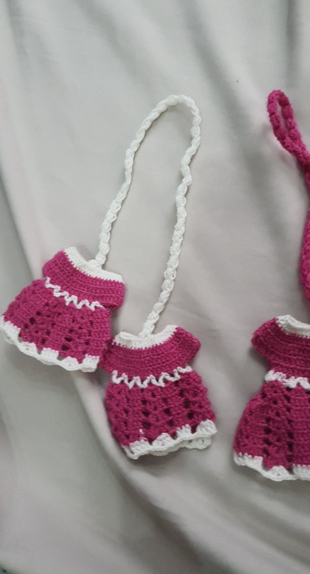 Renkli Nakışlı Örgü Eldiven 3 adet - Görsel 2