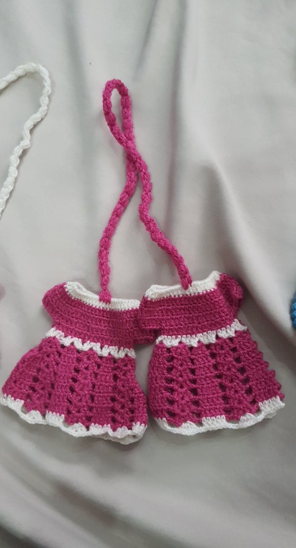 Renkli Nakışlı Örgü Eldiven 3 adet - Görsel 3