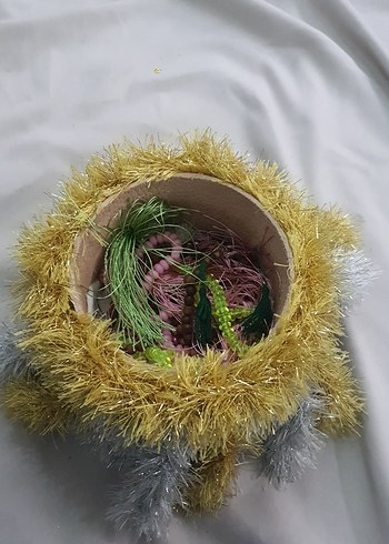 Gri ve Altın Renkli Tesbihlik saklama kabı - Görsel 3