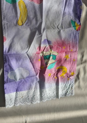 Çocuklar için  Batik Desenli Çarşaf Örtü ve Yastık Kılıfı - Görsel 4