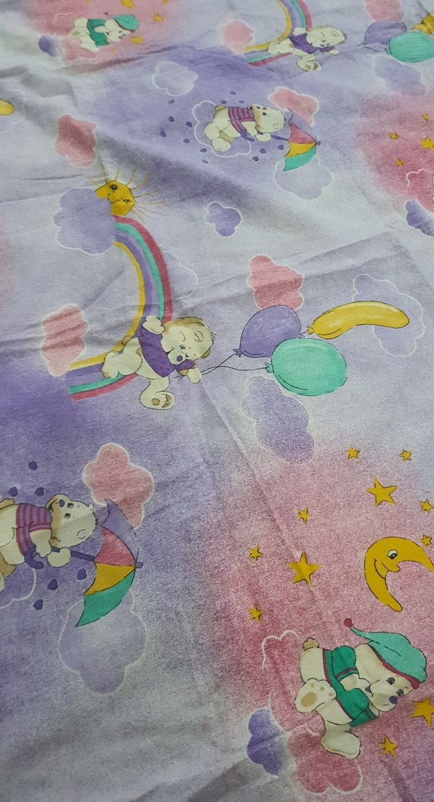 Çocuklar için  Batik Desenli Çarşaf Örtü ve Yastık Kılıfı - Görsel 3