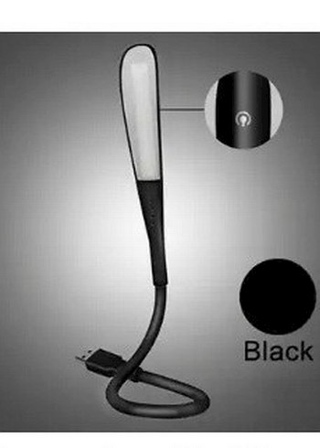 Beden siyah Renk usb led okuma lambası. kalin kablo esnek