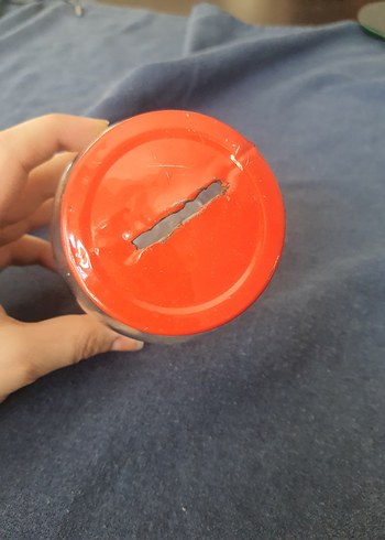Agatha Kırmızı Kapaklı Cam Kavanoz 9.5cm/5.5cm