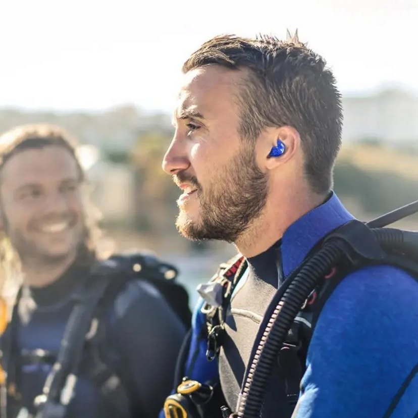 Yeşil Mini Yüzücü Kulaklığı Seti - Görsel 5