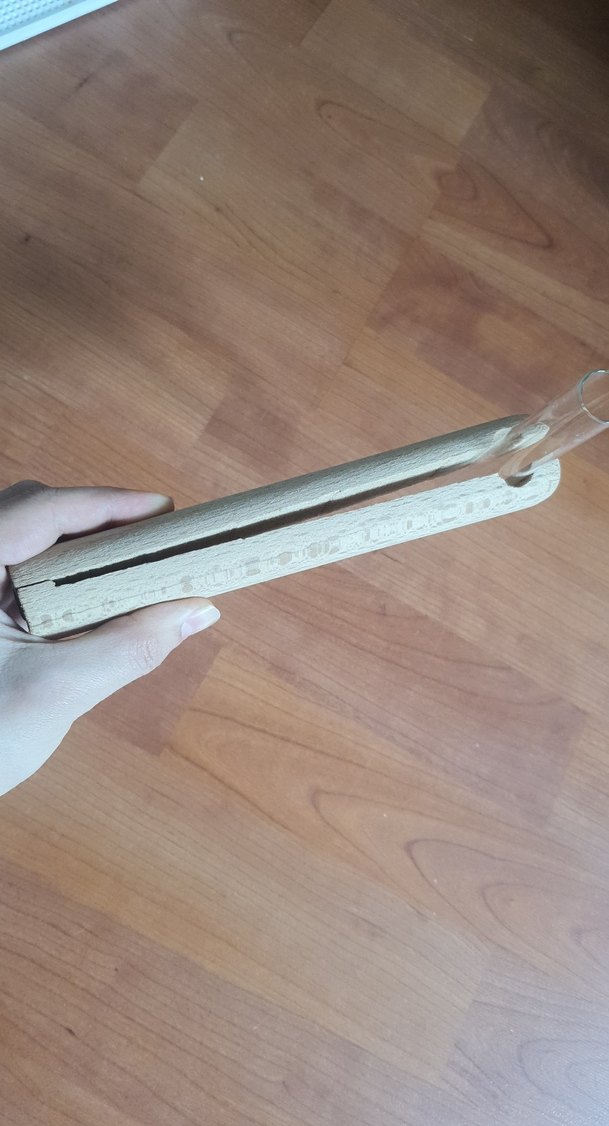 El yapımı Ahşap Tüp tutacağı/ sıcak soğuk tüpler için - Görsel 3