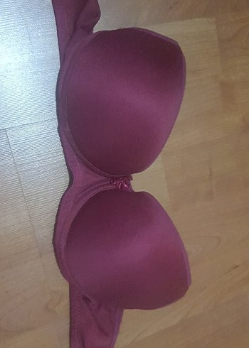 Bordo Minimalist Sütyen 80 beden