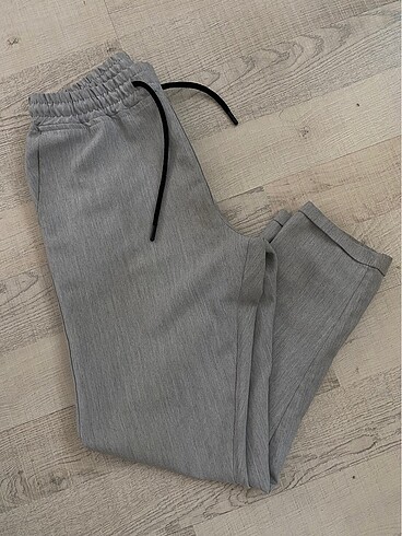 Katlamalı paça slim fit yazlık pantolon