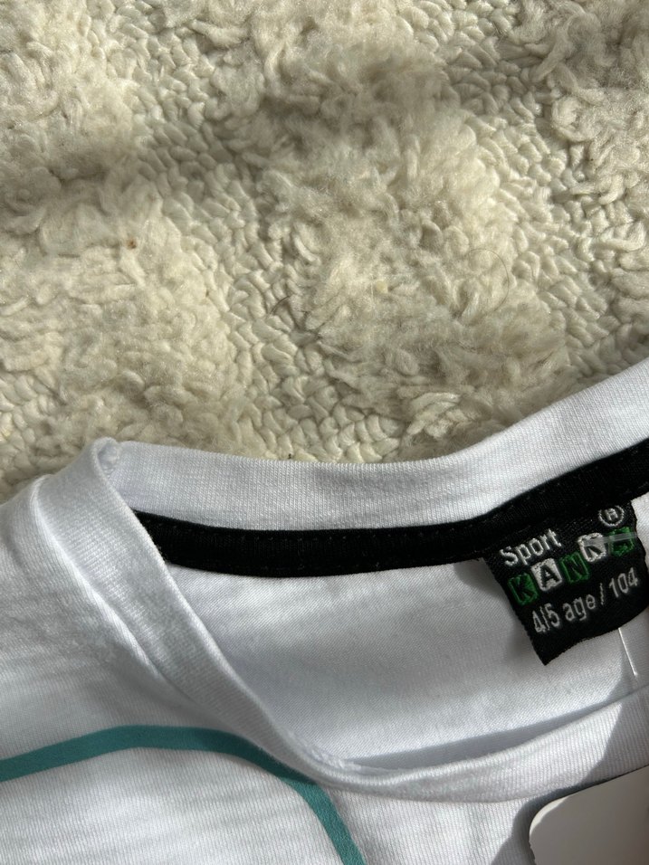 Beyaz Baskılı Pamuklu Bebek Erkek Takımı - Görsel 2