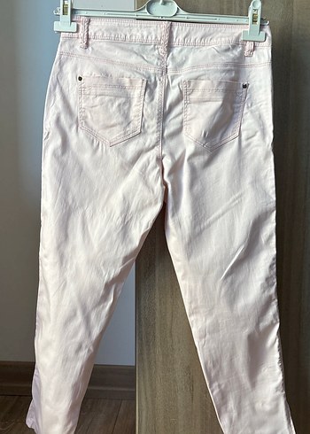 LC Waikiki Pembe Kadın Pamuk Kumaş Pantolon